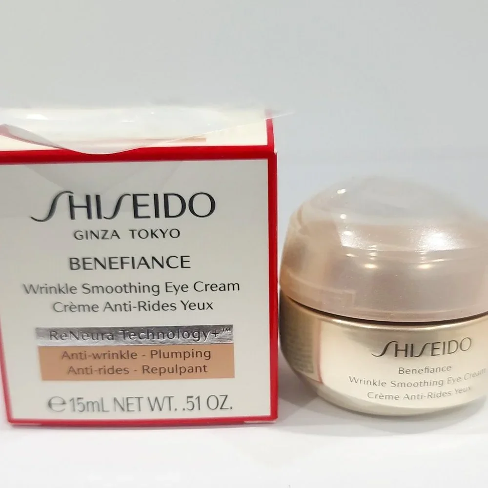 🆕SEALED SHISEIDO BENEFIANCE WRINKLE SMOOTHING EYE CREAM $64 NIB & SEALED_3
